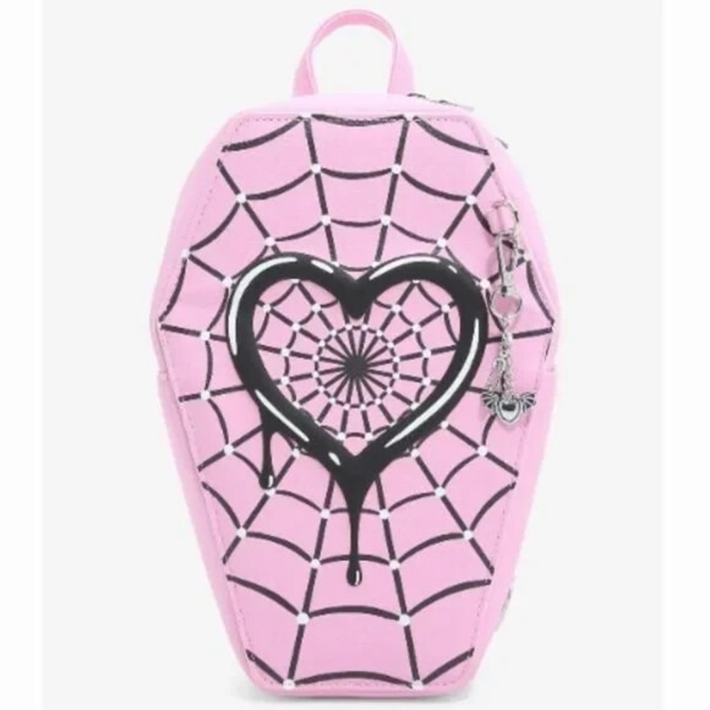 Monster High Draculaura Pink Coffin Mini Backpack
